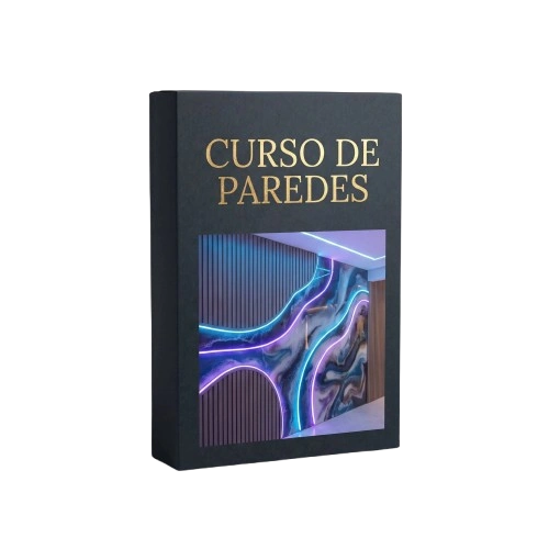 Mockup Curso de Paredes con Resina