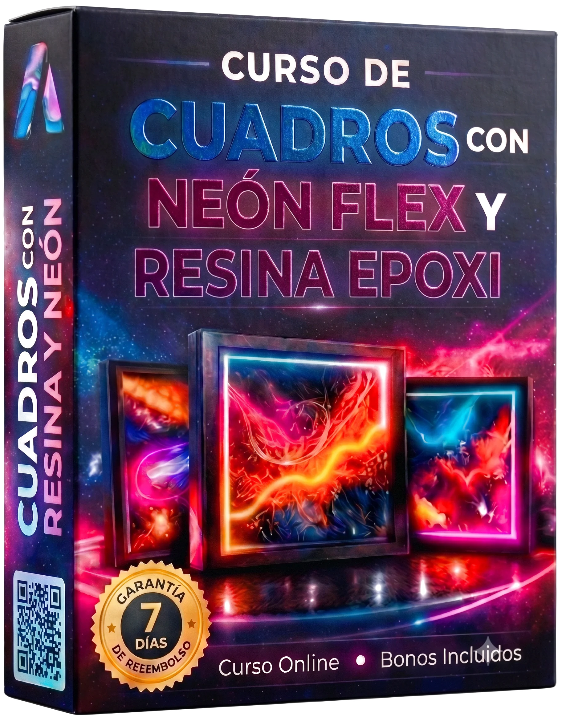 Curso Neón Flex y Resina Epoxi - mockup principal