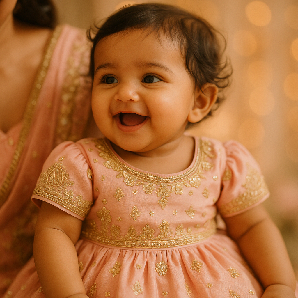 Mother Daughter Ethnic Wear Combo