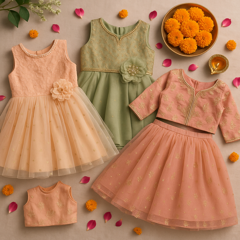 Indowestern Dresses for Girls: Style Guide for Little Fashionistas