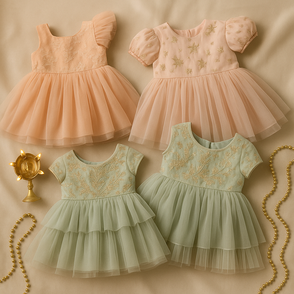 What to Dress Your Daughter in for Diwali, Navratri & Weddings