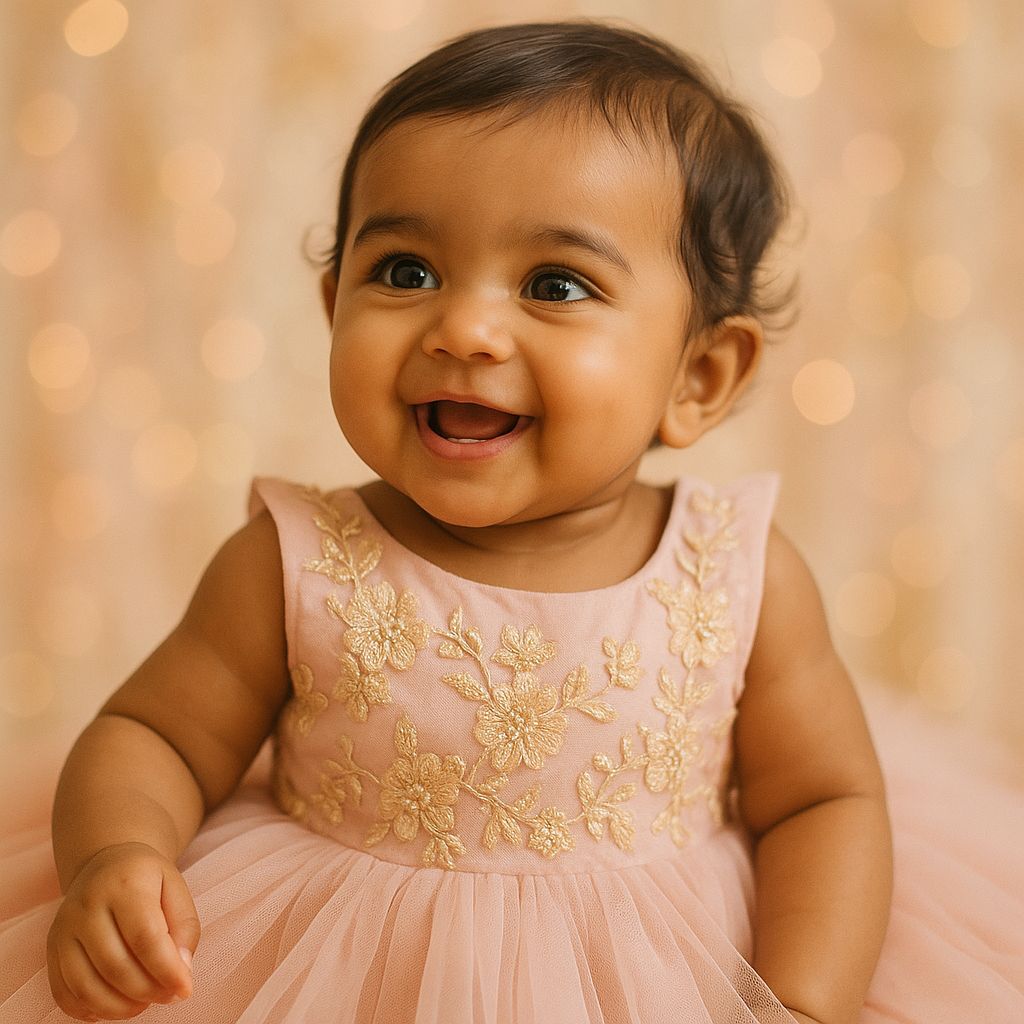 tulle dress for baby girl