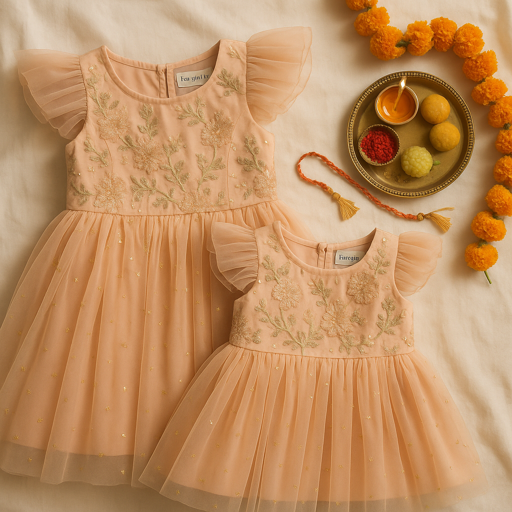 Raksha Bandhan Outfit Ideas for Sisters: Matching Dresses That Shine