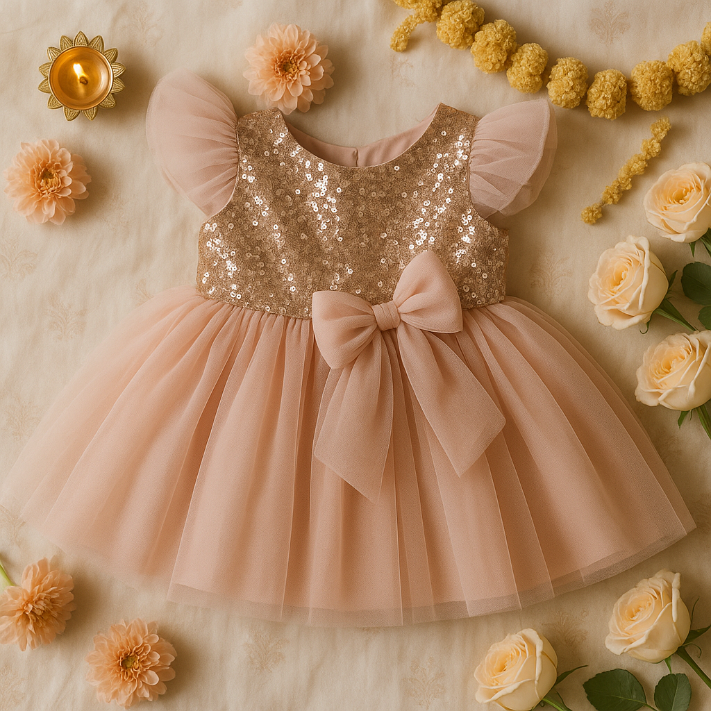 How Sequin Placement Makes or Breaks a Baby Girl Birthday Dress