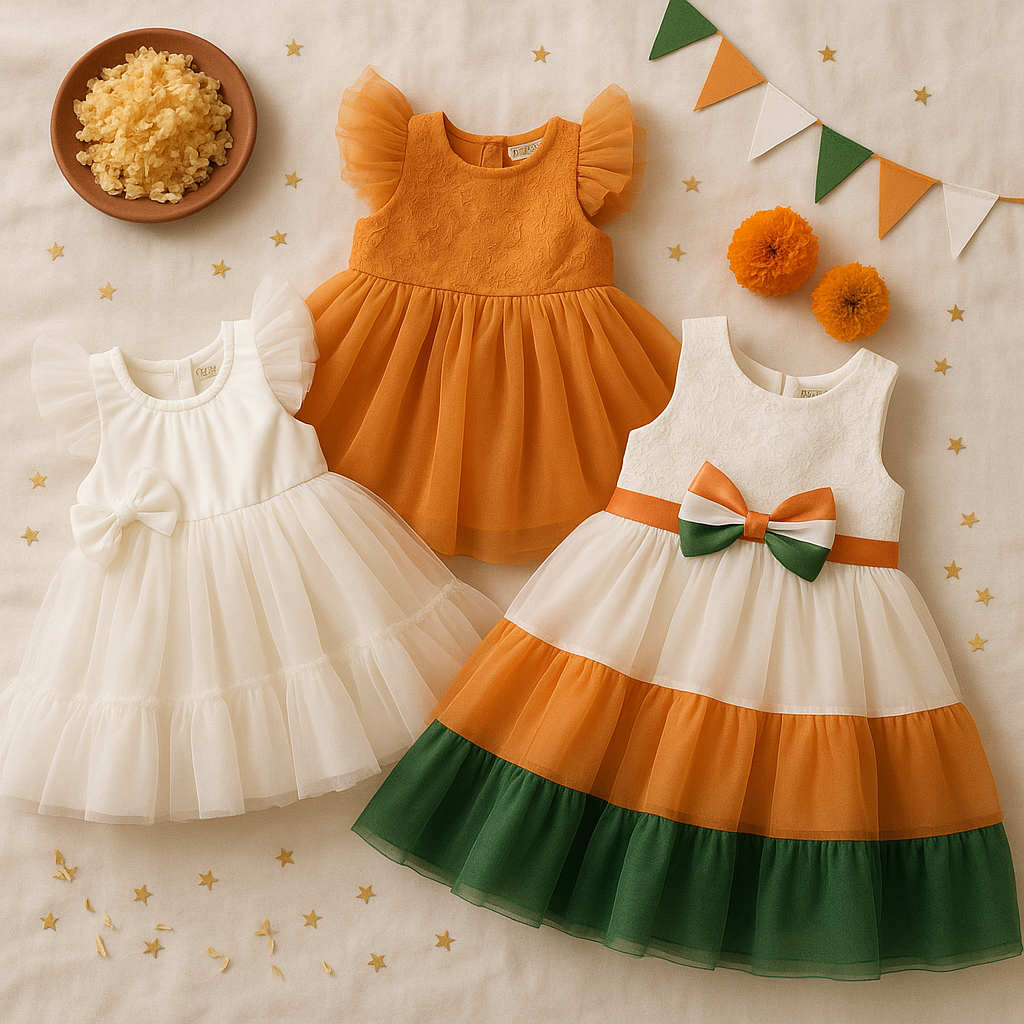 Independence Day Outfit Ideas for Girls: White, Saffron & Tricolor Picks