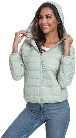 Vue 2 de Manteau Court En Duvet