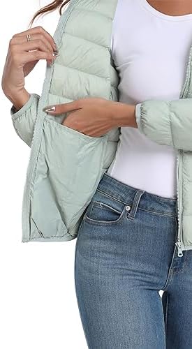 Vue 4 de Manteau Court En Duvet