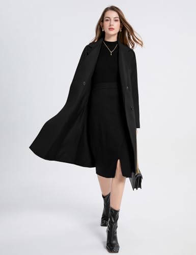 Vue 2 de Manteau Dhiver En Laine