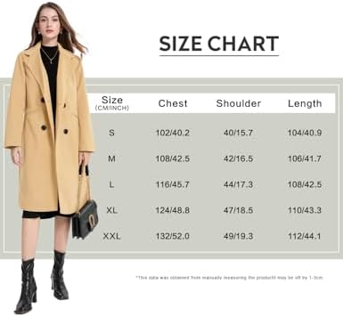 Vue 5 de Manteau Dhiver En Laine