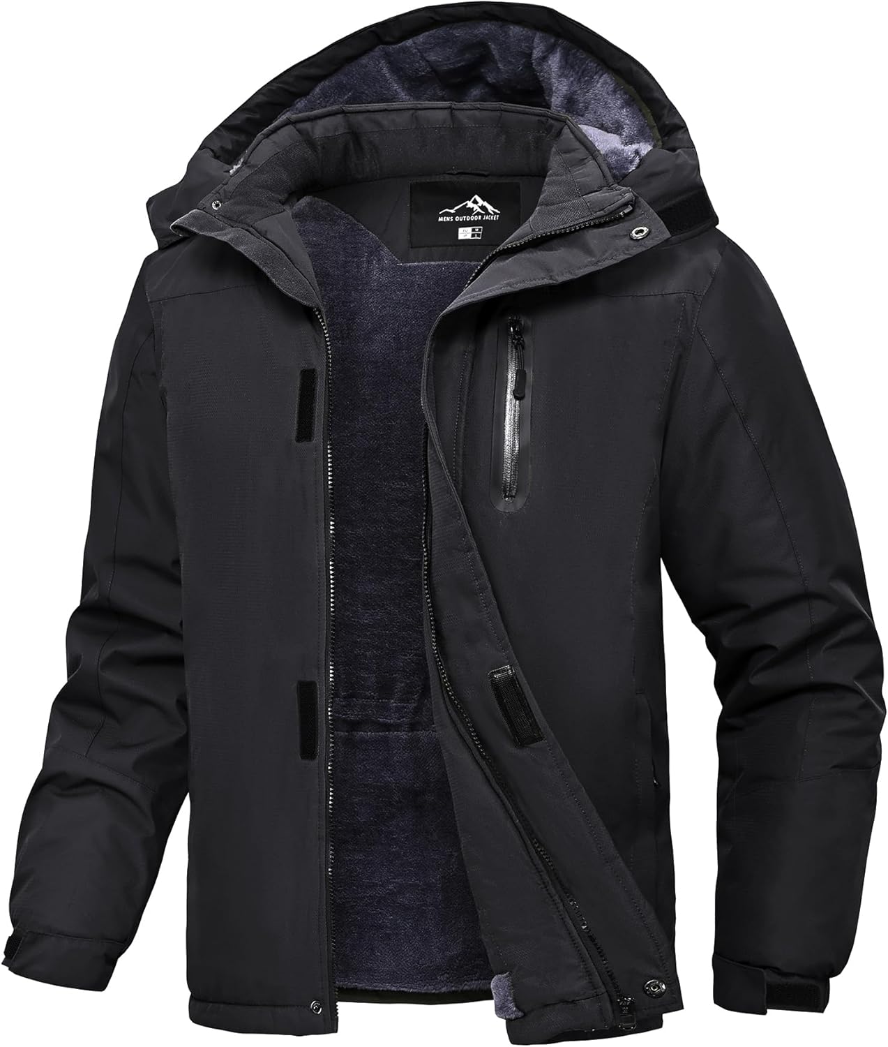 Hommes Double Chaud Veste