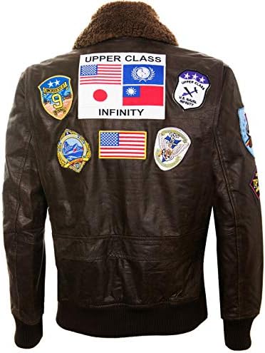 Vue 2 de Blouson Aviateur Top Gun