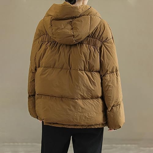 Vue 3 de Manteau Dhiver Epais Femme