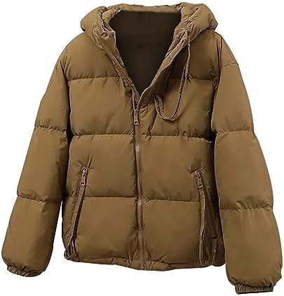 Vue 4 de Manteau Dhiver Epais Femme
