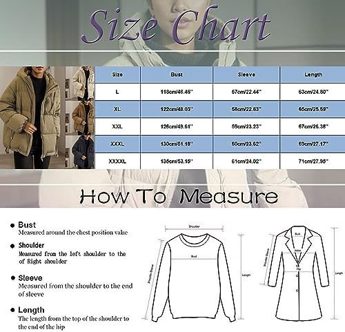 Vue 5 de Manteau Dhiver Epais Femme