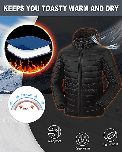 Vue 7 de Veste Matelassee Impermeable Pour