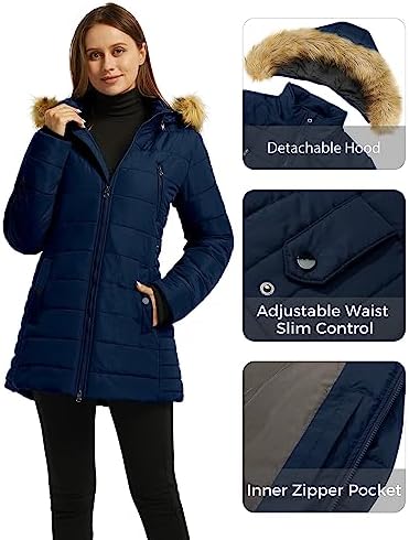 Vue 6 de Femme Manteaux Dhiver Longue