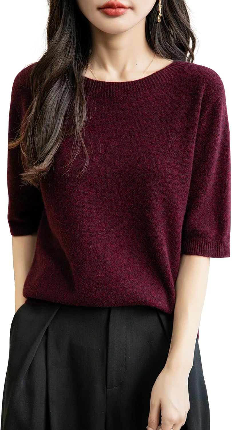Femme Lain Merino Manches
