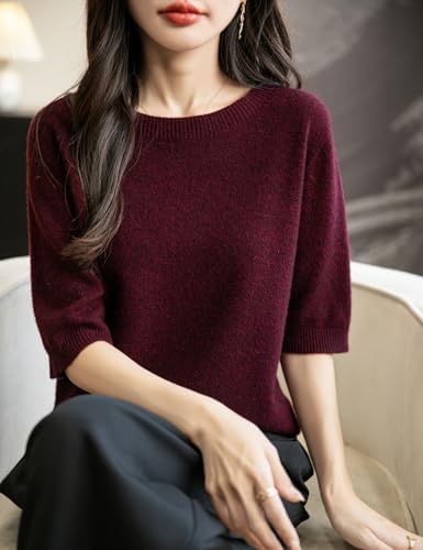 Vue 2 de Femme Lain Merino Manches