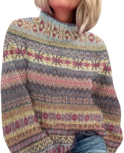 Vue 2 de Pull Femme Norvegien Dhiver