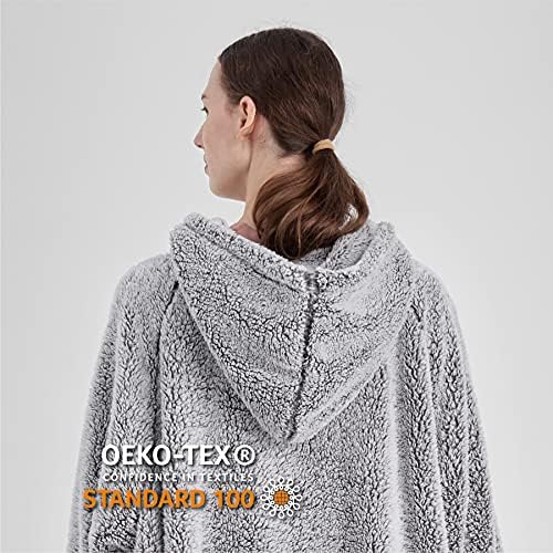 Vue 3 de Bedsure Couverture Capuche