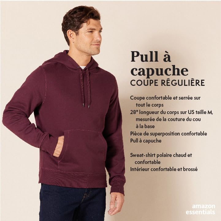 Vue 2 de Sweatshirt Capuche Disponible