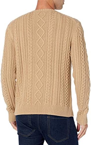 Vue 4 de Homme Pull Rasducou Torsade