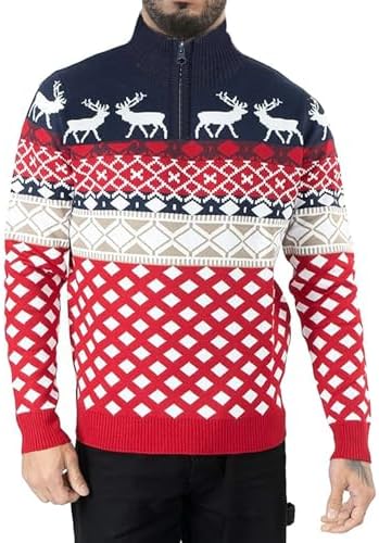 Vue 2 de Hommes Noel Pullover Nouveaute
