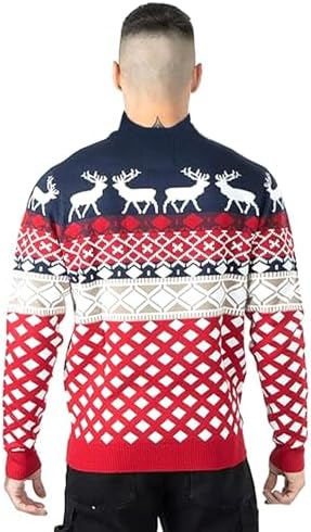 Vue 3 de Hommes Noel Pullover Nouveaute