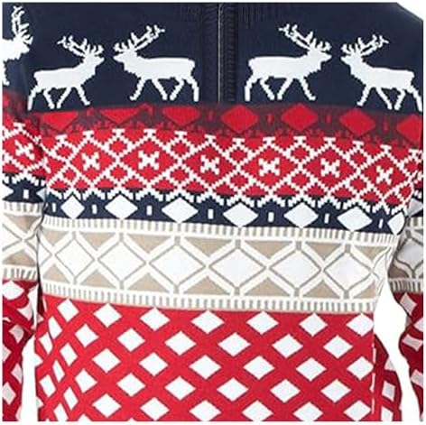 Vue 4 de Hommes Noel Pullover Nouveaute