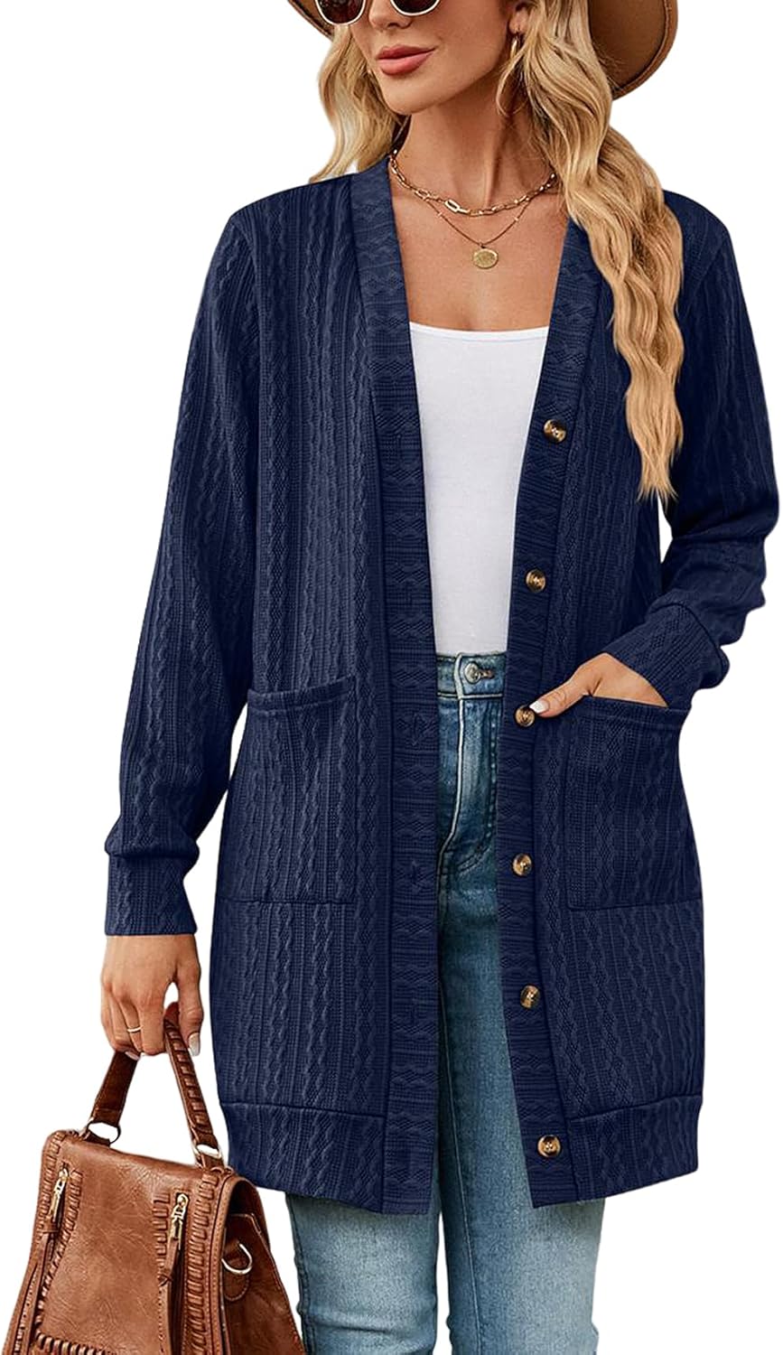 Gilet Femme Long Cardigan