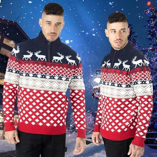 Vue 6 de Hommes Noel Pullover Nouveaute
