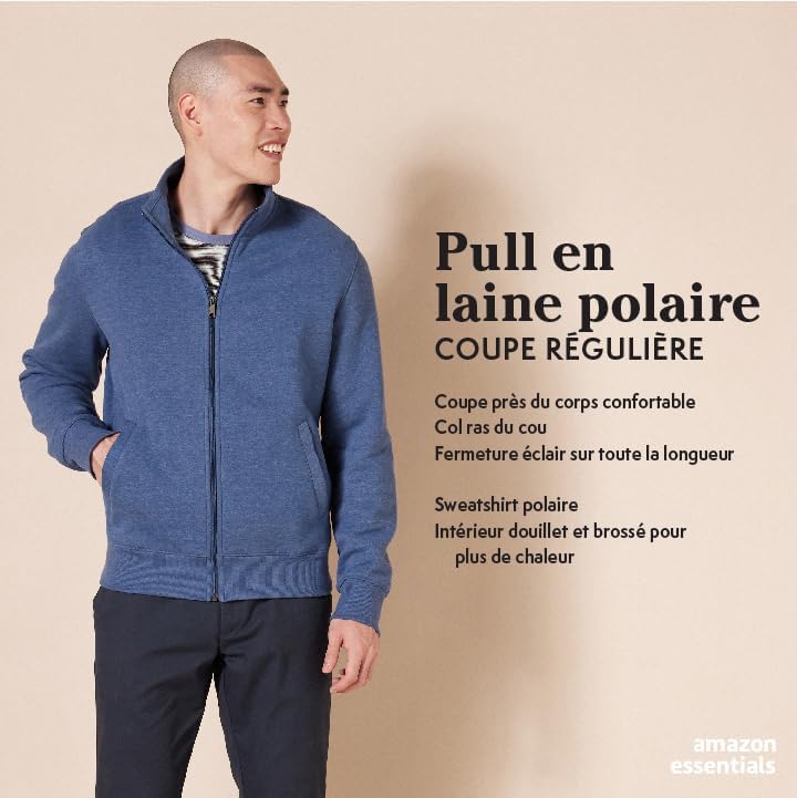 Vue 2 de Homme Sweatshirt Col