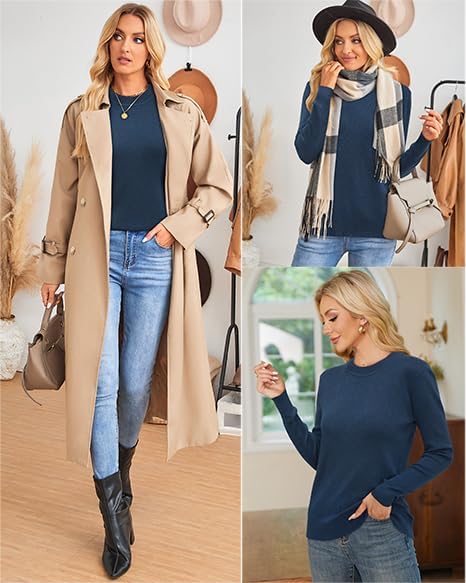 Vue 6 de Pull Tricote En Cachemire