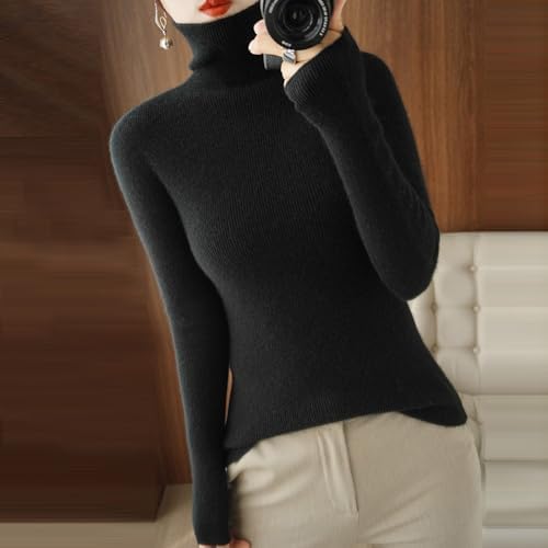 Vue 2 de Pull Cachemire Femme Chaud