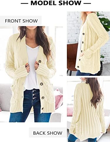 Vue 2 de Cardigan Long Elegant Ouvert