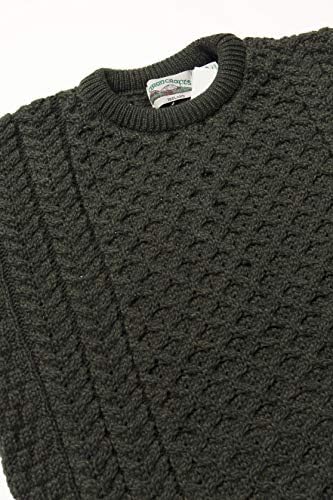 Vue 4 de Unisex Irish Cable Knitted