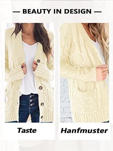 Vue 5 de Cardigan Long Elegant Ouvert