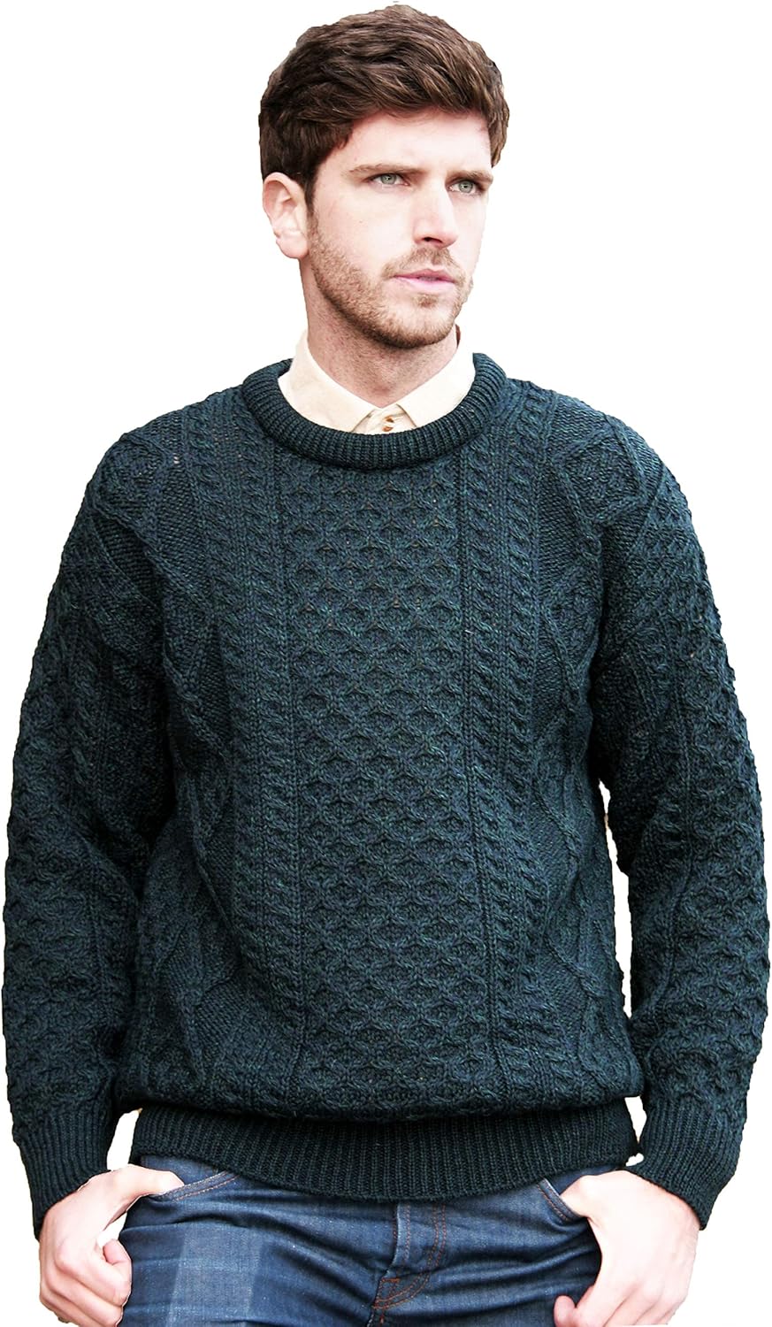 Irish Soft Cable Knitted
