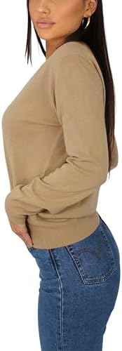 Vue 2 de Pull Femme Col En