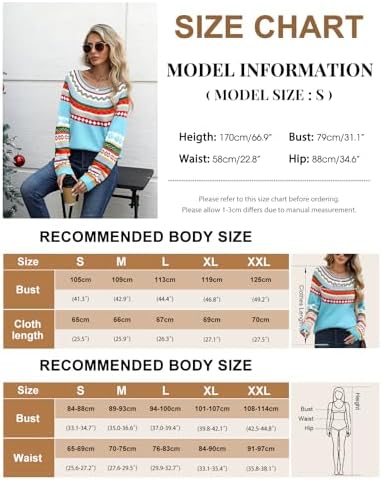 Vue 6 de Pull Jacquard Femme Norvegien