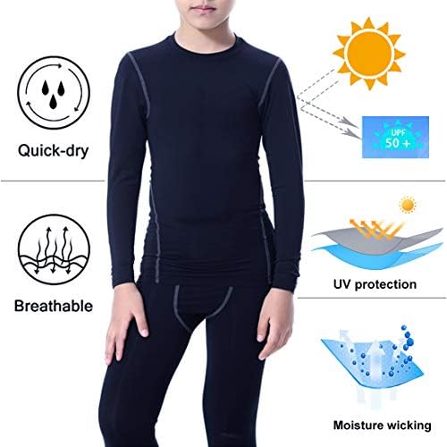 Vue 4 de Ensemble De Sousvetement Thermique