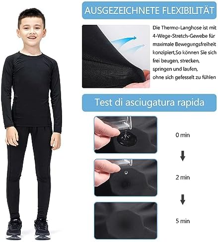 Vue 2 de Sous Vetements Thermique Enfant