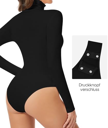 Vue 2 de Body Femme Col Roule