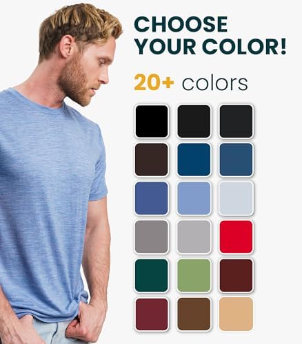 Vue 3 de Shirt Merinos Homme