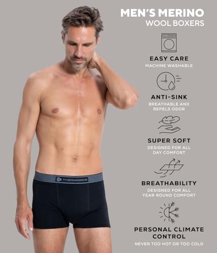 Vue 2 de Life Merino Boxer Homme
