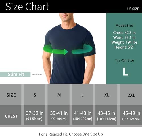 Vue 6 de Laine Merinos Tshirt Homme