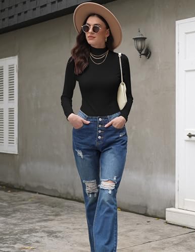 Vue 5 de Sous Pull Col Roule