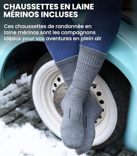 Vue 6 de Sous Vetement Merinos Homme