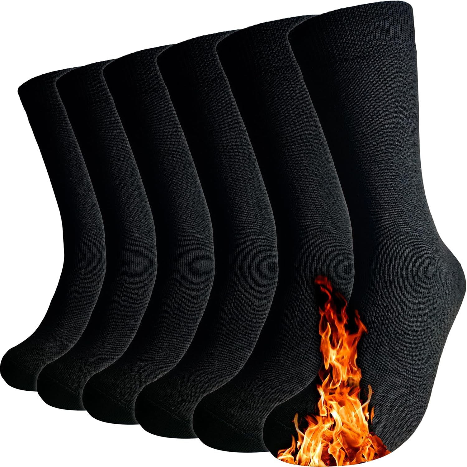 Paires Chaussettes Thermiques Femme