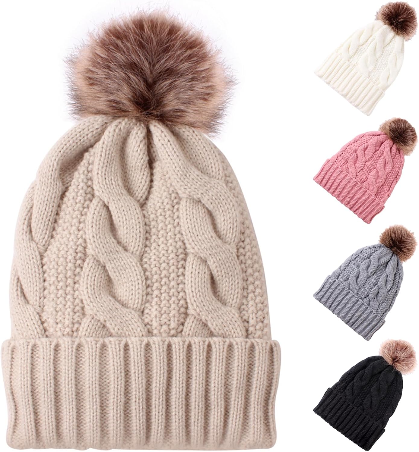 Bonnet Dhiver Chaud En
